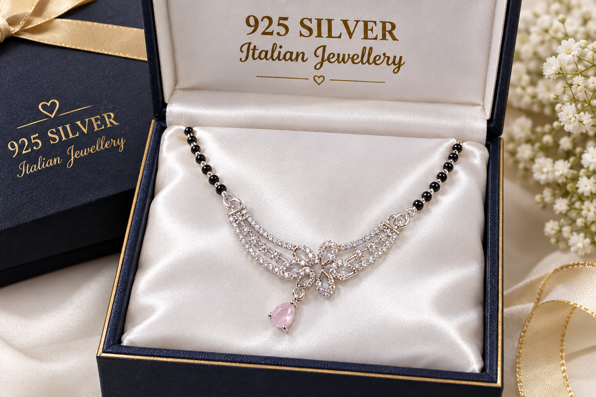 925 Silver Italian Mangalsutra