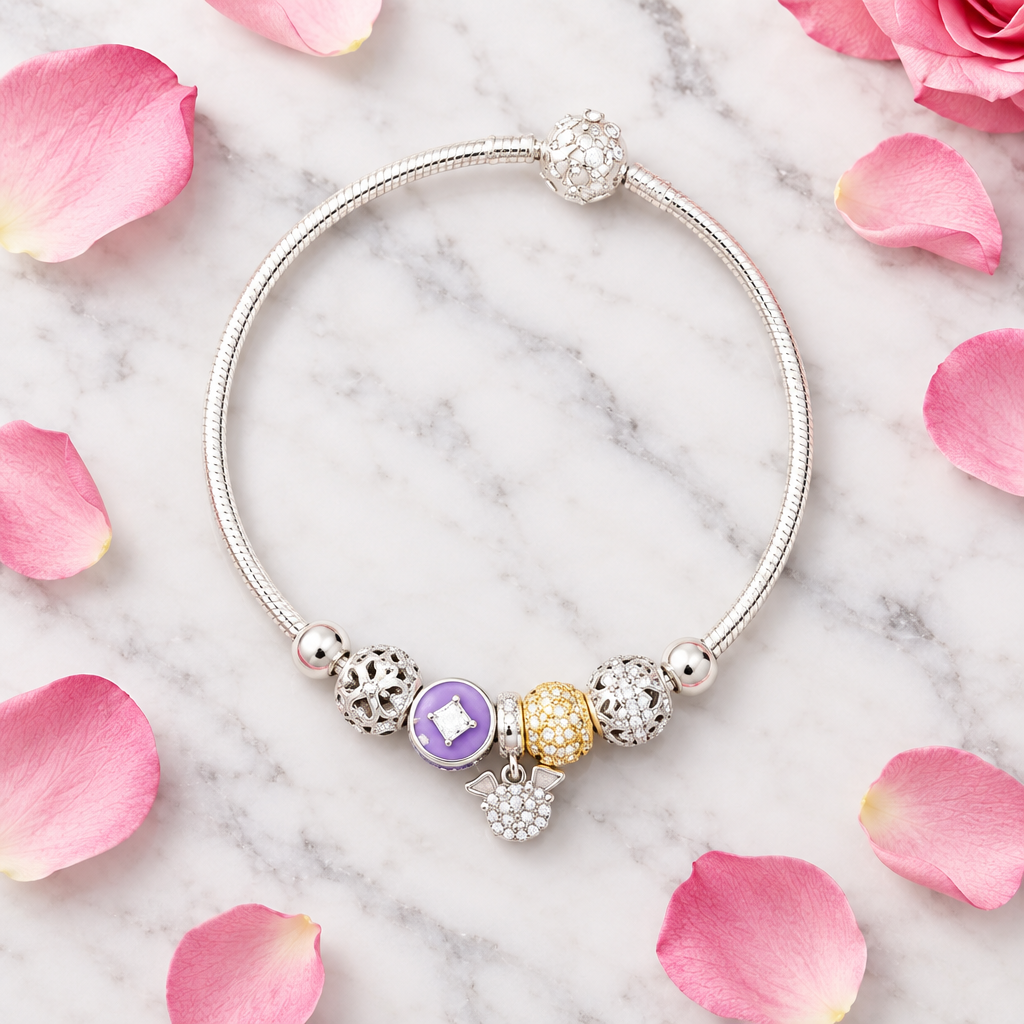 925 Silver Italian Pandora Girls Bracelet