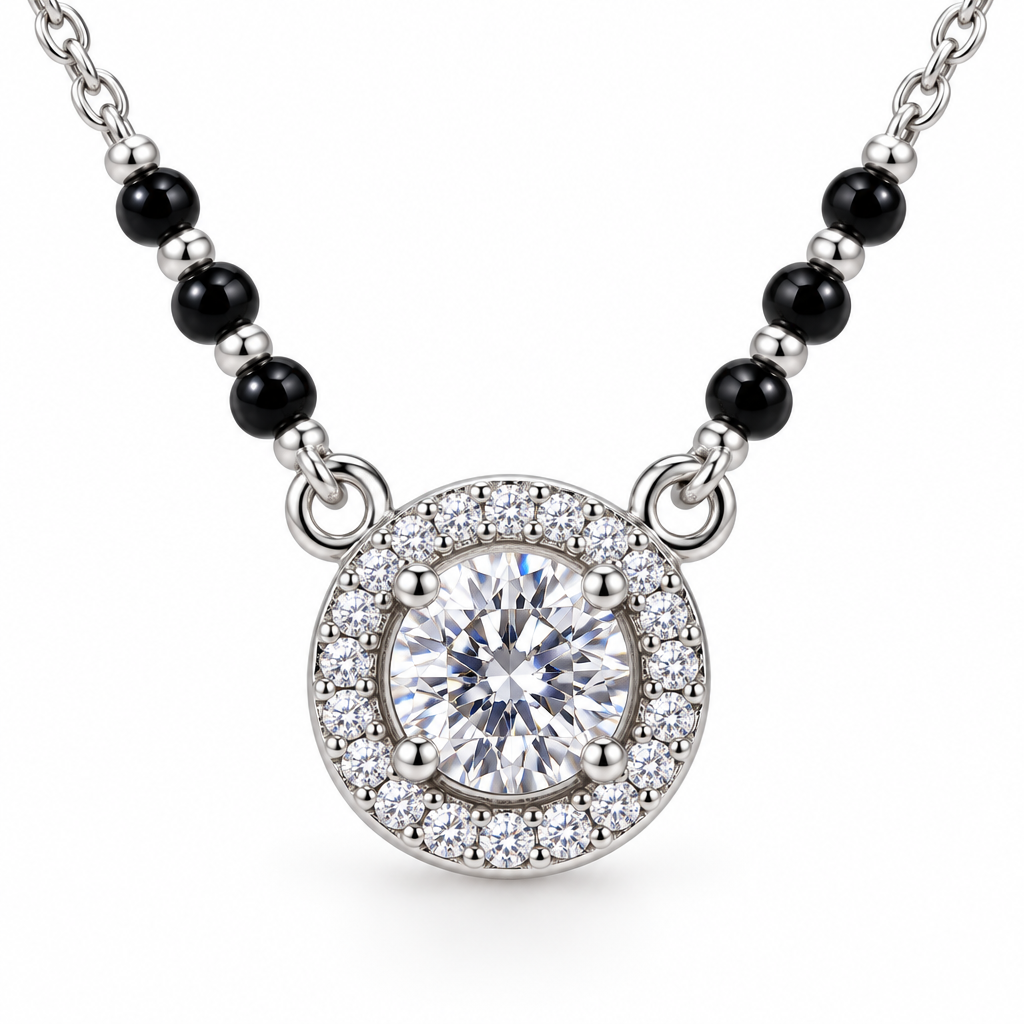 92.5 Italian Silver Mangalsutra