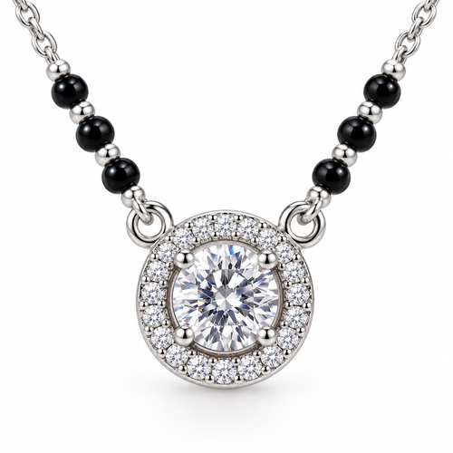 92.5 Italian Silver Mangalsutra