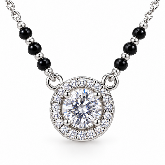 92.5 Italian Silver Mangalsutra