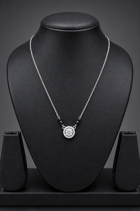 92.5 Italian Silver Mangalsutra
