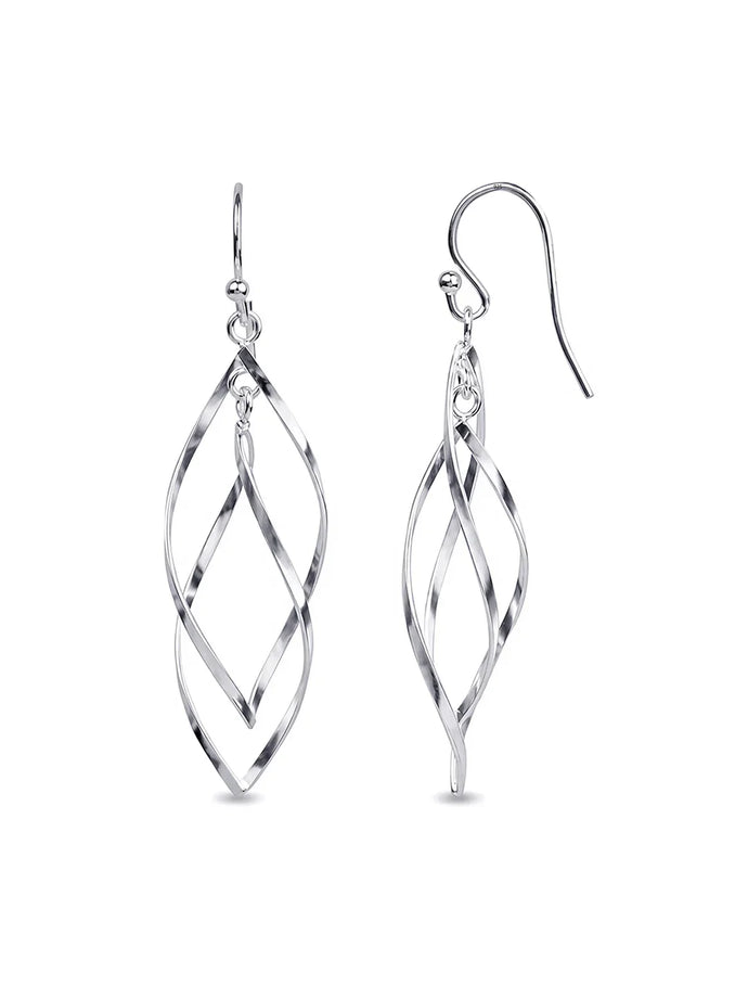 Classic Linear Loop Earrings
